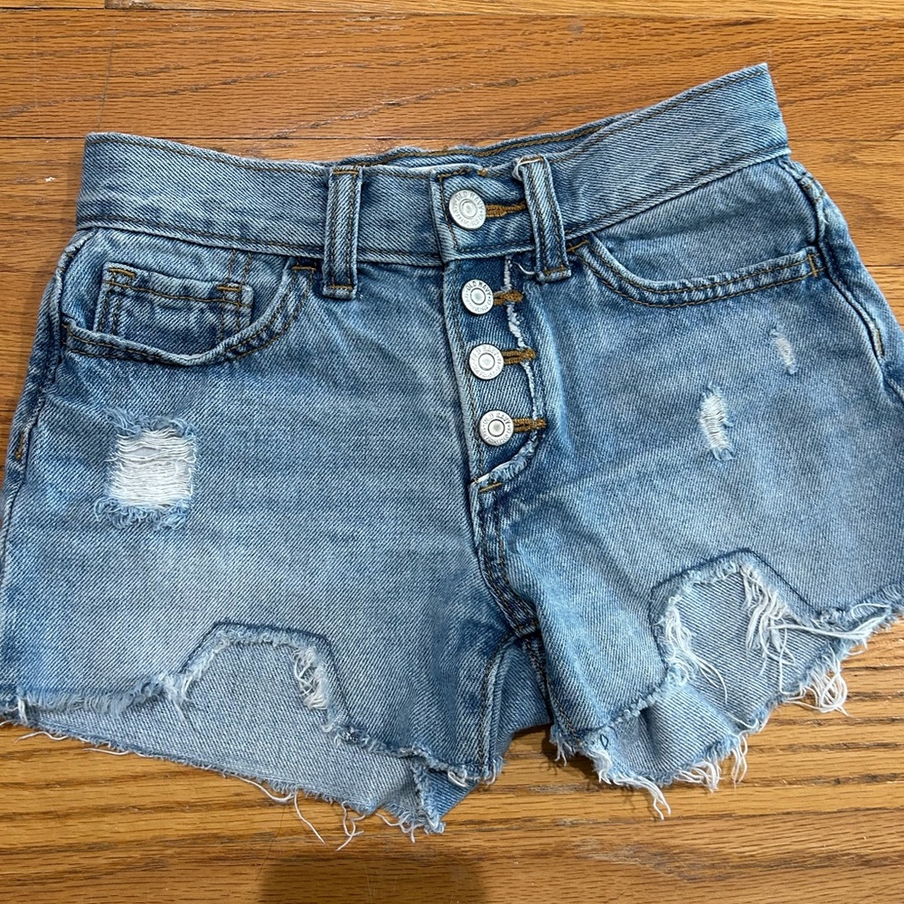 Denim Blue girls Shorts. Old Navy size 8.